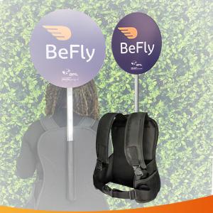 Mochila Pirulito - Frente e Verso      