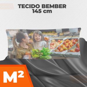 Tecido Bember Sublimado - 145cm de Largura Bember 90g/m² até 145cm de largura    