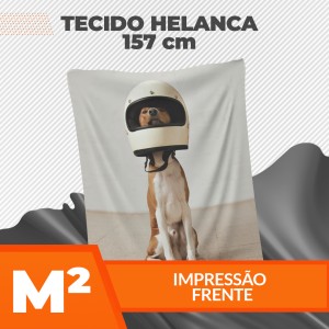 Tecido Helanca Sublimado Frente - 160cm de Largura Helanca 135g/m² até 160cm de largura 4x0   