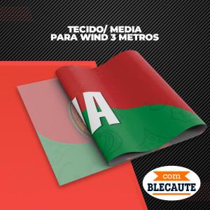 Tecido (Mídia) para Windisplay 3m com Blecaute Oxford 2,14m x 0,66m   Com Blackout 