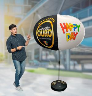 Windisplay Balão 4 Faces Oxford  4x0  Com Blackout 