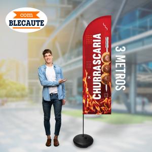 Windisplay Completo 3m (com blackout) Oxford 300cm 4x0  Com Blackout 